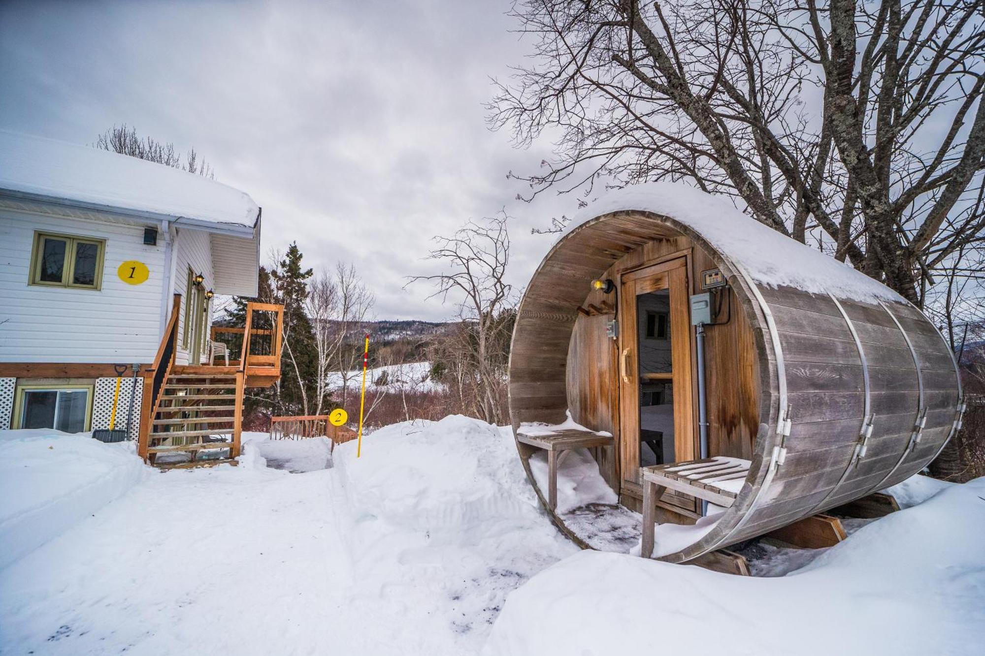 Chalets Les Chanterelles De Forillon L'Anse-au-Griffon Buitenkant foto